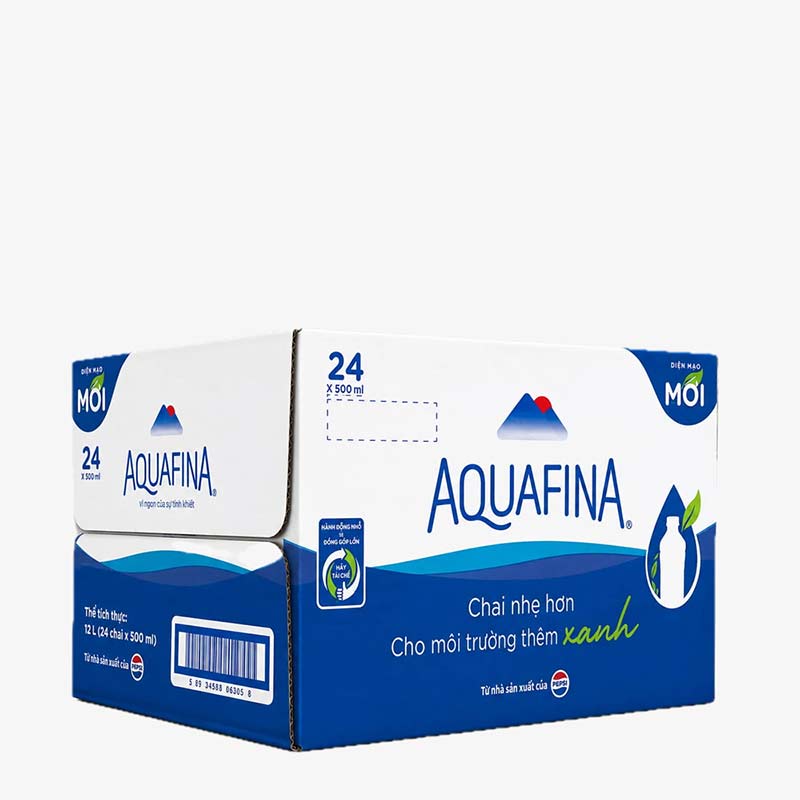 Thùng 24 Chai Aquafina 500ml 1 Thùng 24 Chai Aquafina 500ml