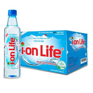 Thùng 24 chai nước ion life 450ml