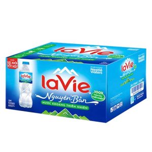 Thùng 24 Chai Nước Khoáng Lavie 500ml