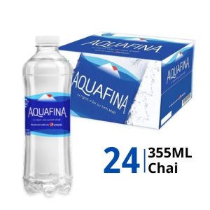 Thùng 24 Chai Nước Aquafina 355ml